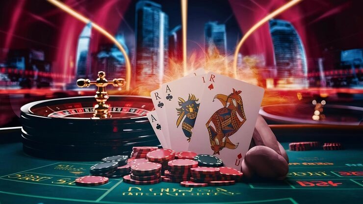 Lightning Baccarat betting interface